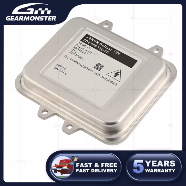 Unità di controllo zavorra faro allo xeno modulo computer per Vauxhall Astra G/H NUOVO