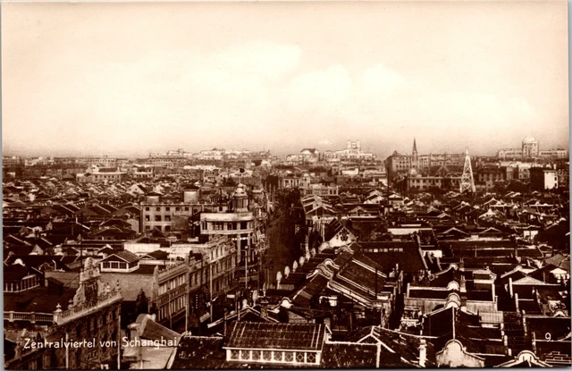 (12) Postcard Set RPPC Old & New Culture China Trinks-Bildkarte Set #723 17