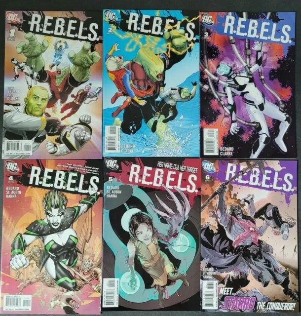 Rebels #1-13 + Annual #1 (2009) Dc Comics R.e.b.e.l.s. Legion Of Super-Heroes