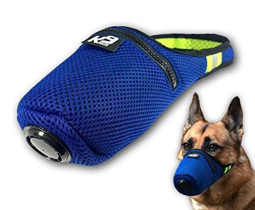 K9 Mask® Air Filter Mask for Dogs with 'Extreme Breathe’ PM2.5 Premium Air Fi...