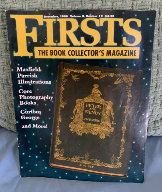 Firsts Book Collector's Magazine Vol 8, # 12 Dec 1998, Photography Books