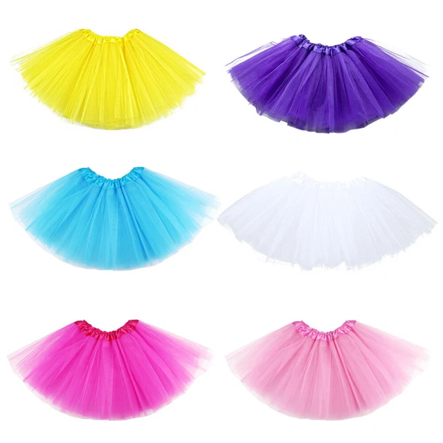 6 pz gonne da balletto bambini gonne da balletto per bambini gonna da ginnastica ragazze
