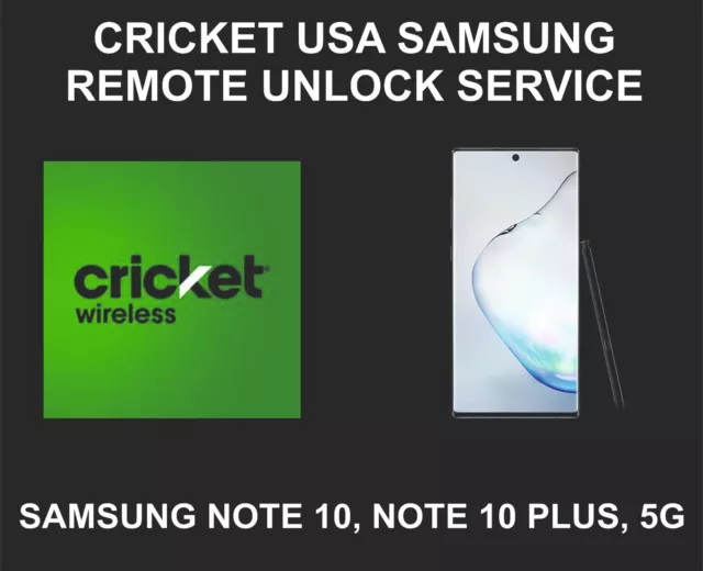 Samsung Unlock Service, Samsung Note 10, Note 10 Plus, 5G, 2c