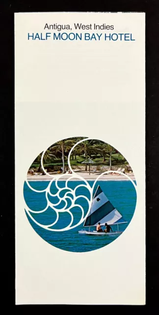 1979 Half Moon Bay Hotel Antigua West Indies Island Resort VTG Travel Brochure
