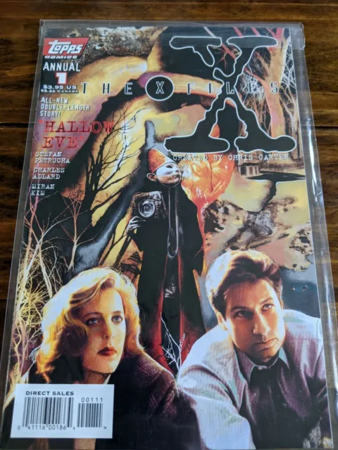 The X Files Annual Comic Books #1 - #12 1995 Topps Comics