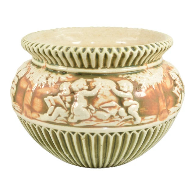 ROSEVILLE DONATELLO 1916 Vintage Art Pottery Ceramic Jardiniere Planter