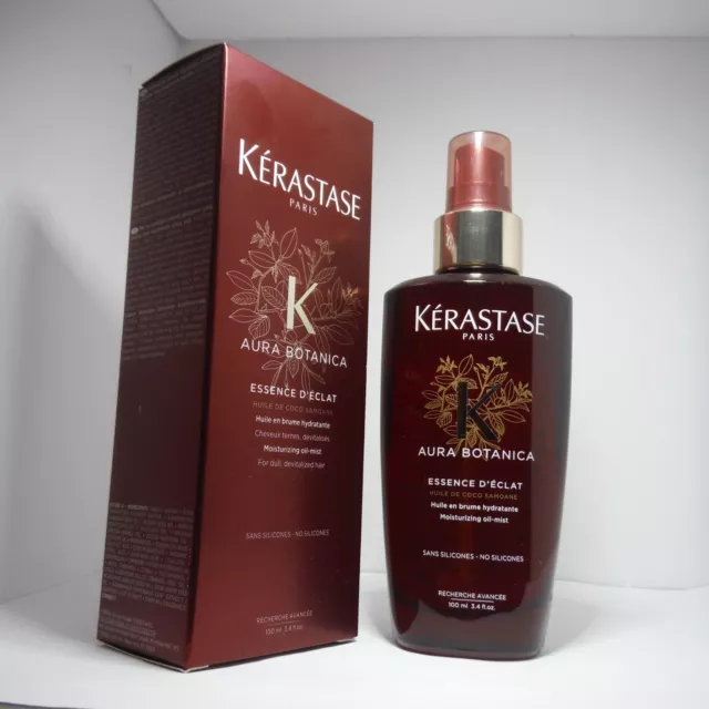 KERASTASE AURA BOTANICA ESSENCE D'ECLAT 100m Olio Spray Idratante capelli spenti