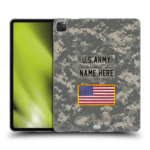 Custom U.s. Army Military Soldier Uniform Soft Gel Case For Apple Samsung Kindle