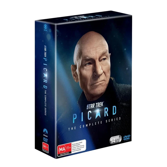 Star Trek Picard - The Complete Series Season 1-3 Boxset (DVD, 14-Disc Set) NEW