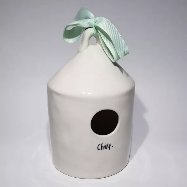 RAE DUNN chirp Bird House 3 Birds Birdcage Image Cylinder