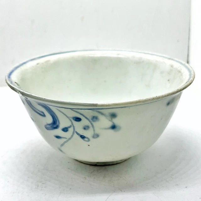 Authentic Pottery Dish Found In Southeast Asian Shipwreck Recovery Vintage Find