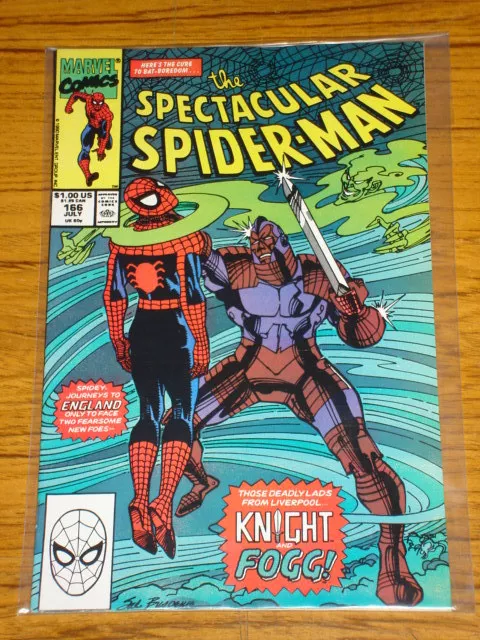 Spiderman Spectacular #166 Vol1 Marvel Comics July 1990
