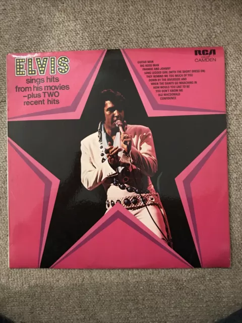 Elvis Sings Hits From His Movies Vinyl Album