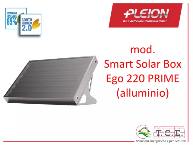 Solare termico PLEION mod. SMART SOLAR BOX EGO PRIME 220 no Solcrafte
