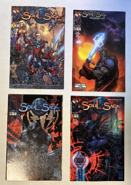 Top Cow/Image Comic Soul Saga 1,2,3,5