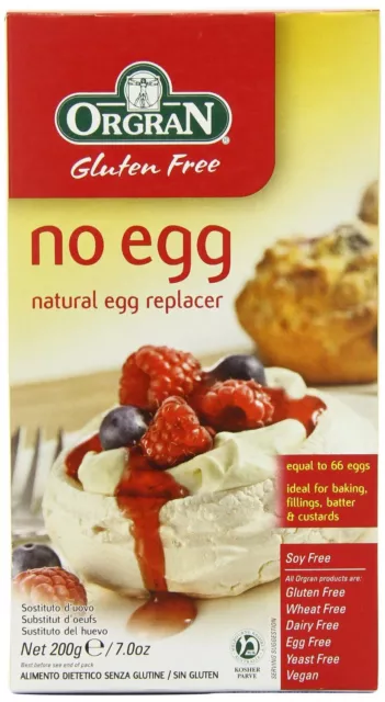 Orgran senza uova (sostituto uova) confezione da 200 g-8