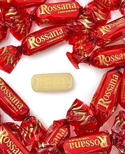 SweetGourmet Rossana Premium Italian Filled Hard Candy Bulk | 1 Pound