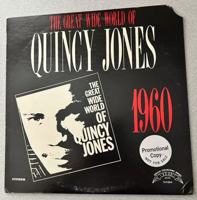 Quincy Jones - The Great Wide World Of Quincy Jones LP RE Promo Big Band Jazz