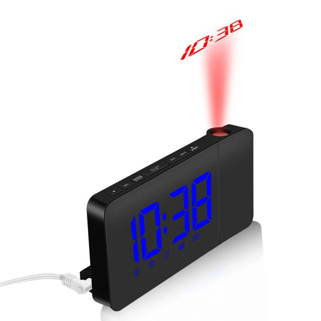 Night Light Clock Multi Function Clock Tabletop Clock Fashion 2