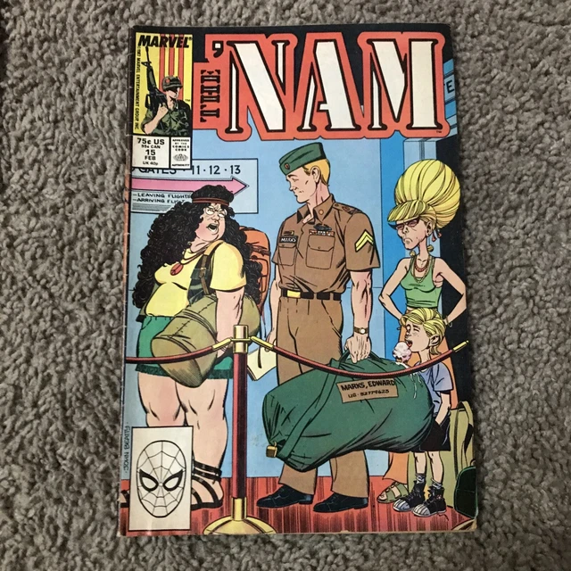 The Nam # 15 1988 Marvel War Comic Doug Murray Vg- (Thank You Vets!)