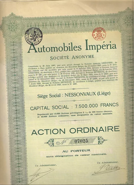 ACTION Automobiles Impéria