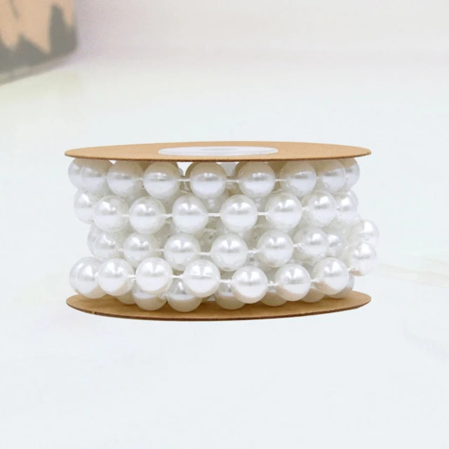 Pearl Beads On String Pearl Beads String Pearl Garland Jewelry Making Accessory
