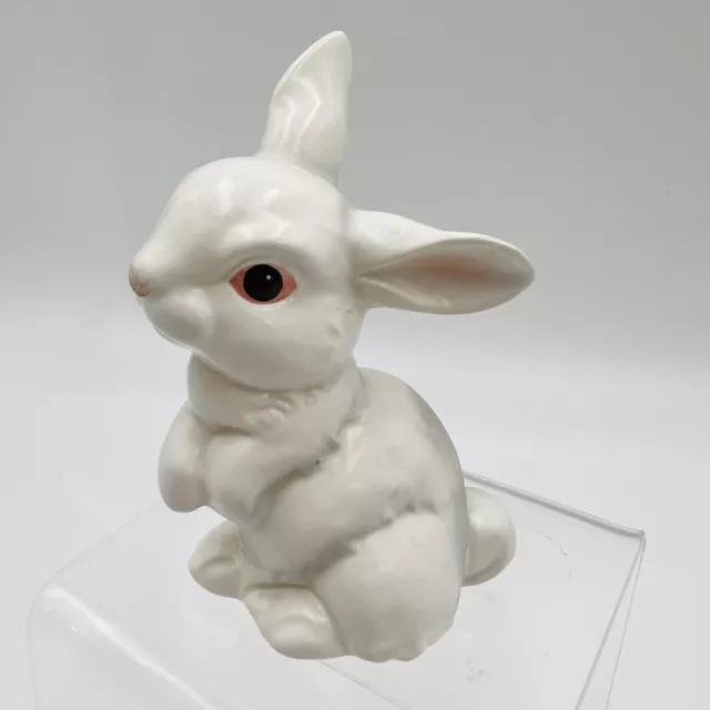 Goebel Easter Bunny Rabbit 4.25" Hand Painted Porcelain Figurine W. Germany 1984