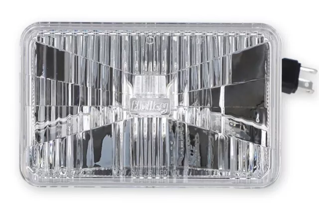 Retrobright 5700K White LED 4"x6" Rectangle Head Light Pair For Classic Vehicle