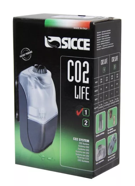 Sistema Co2 Sicce Co2 Life 2 Per Acquario