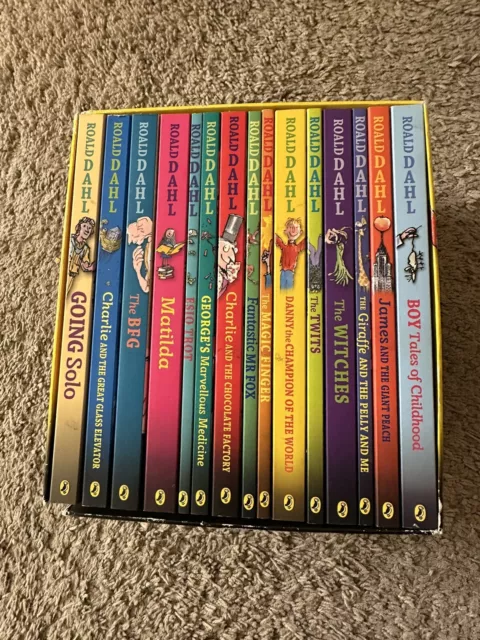 Roald Dahl Collection 15 Book Boxed Set by Roald Dahl, (Read)