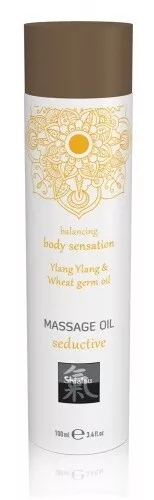 Massageöl Seductive Ylang Ylang & Wheat germ oil Shiatsu Erotik Massage Öl 100ml