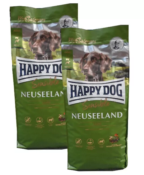 2x12,5kg Happy Dog  NEUSEELAND Hundefutter ***TOP PREIS***