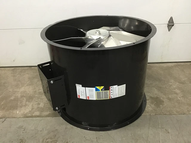 DAYTON - 166208A DAYTON Tubeaxial Fan: Clean Air, 34 in Blade