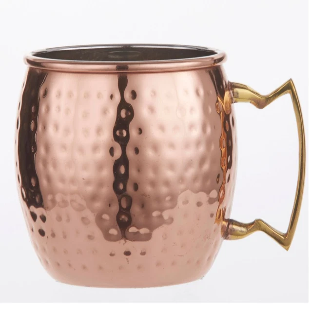 American Metalcraft CM16H Hammered Copper 16 Ounce Moscow Mule Mug