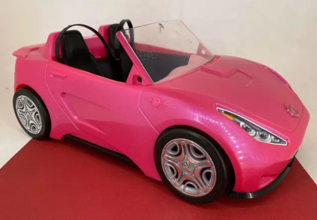 Mattel 2016 - BARBIE - Glam Pink Sports Car / Convertible - Accessories #2