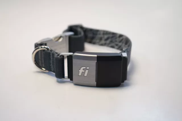 Fi Series 2 FC2 Grey Strap Escape Alerts GPS/Health Tracker Smart Dog Collar ONL