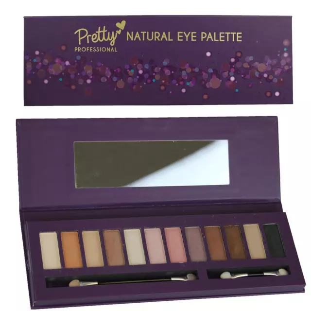 Pretty Professional Maquillage Cadeaux - 14 Pièce Eye Palette - Naturel