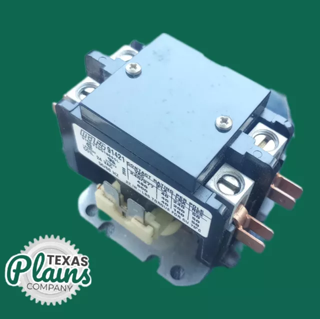 Mars 2-Pole Definite Purpose Contactor 40A 24V 91421