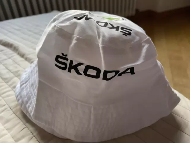 Tour de France Cappello Maglia Bianca.Prod. Ufficiale / White Cap.Official Prod.