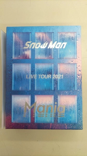 MENT SNOW MAN LIVE TOUR 2021 MANIA JWXD63807 Used £46.37 - PicClick UK