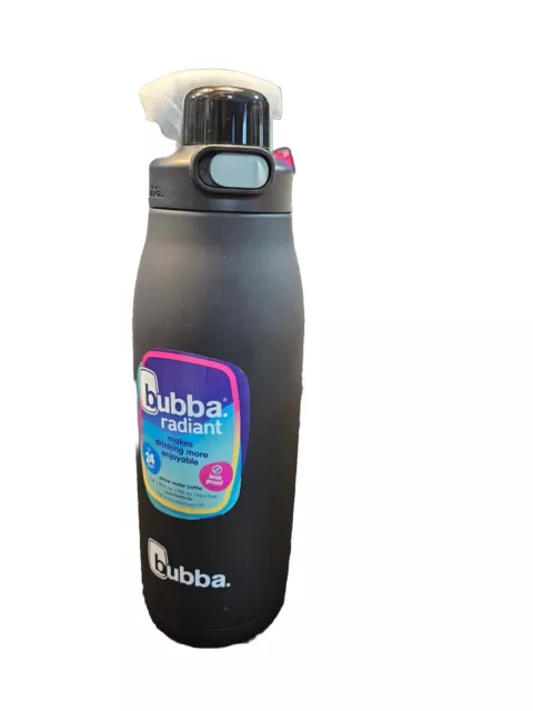 bubba 40oz Radiant Push Button Water Bottle with Straw Rubberized