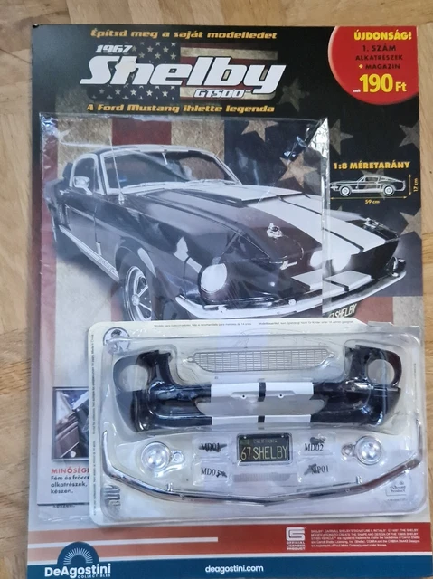 DeAgostini Ford Mustang 1967 *Shelby GT-500* 1:8 Inkl. Vitrine In