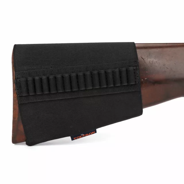 TOURBON 10/22 Rifle Shell Sheath .22LR,22mag Holder Stock Cover Adjustable in AU