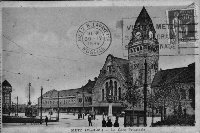 ....Cpa/Dep 57/Metz La Gare
