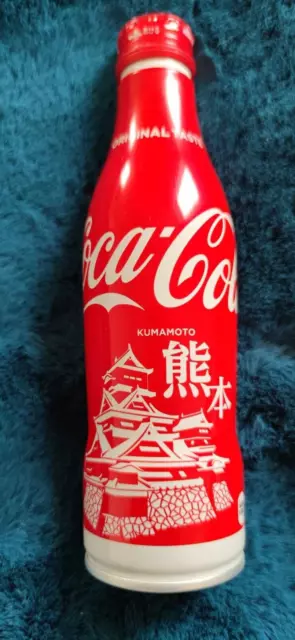 Coca-Cola Cities Edition Aluminum Bottle Japan 2017 KUMAMOTO