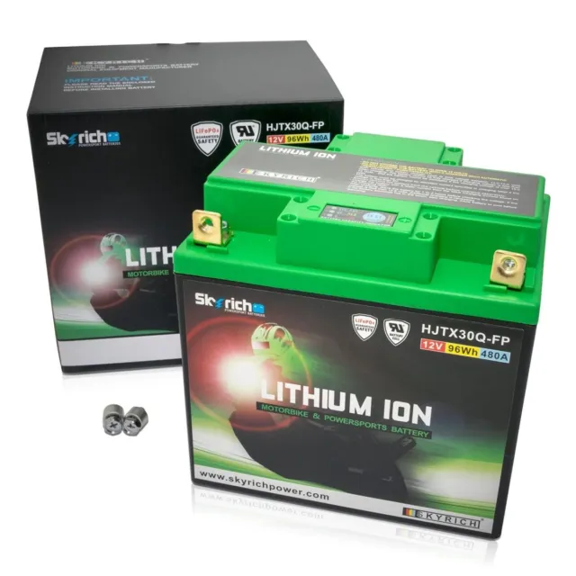 Batteria litio HJTX30Q-FP 12V 480A yix30l bix30l pronta all'uso Skyrich