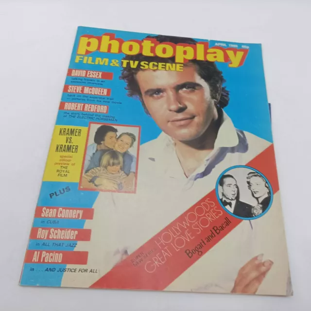 Photoplay Film & TV Scene Magazine April 1980 [Ex] David Essex Cover | Sean C...