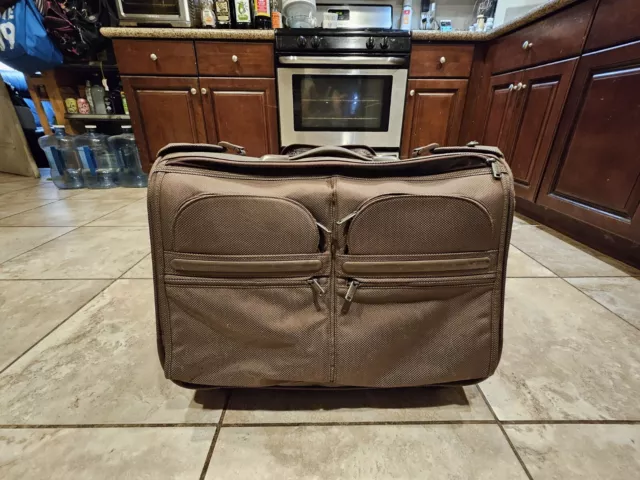 Tumi Alpha 2 Wheeled Rolling Garment Bag ballistic suitcase bag