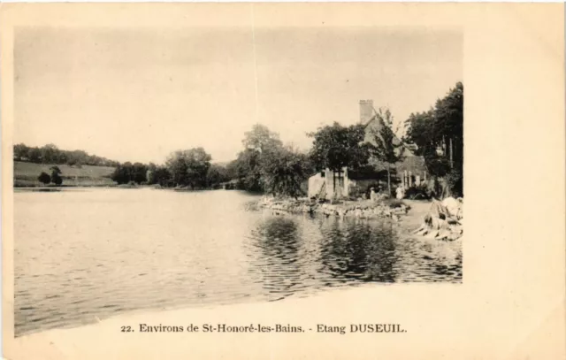 CPA Env. de St-HONORÉ-les-BAINS - Étang Duseuil (518112)