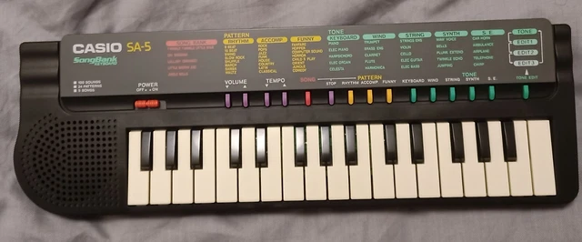 CASIO SONGBANK SA 5 32 keys Music Keyboard 40.00 PicClick UK